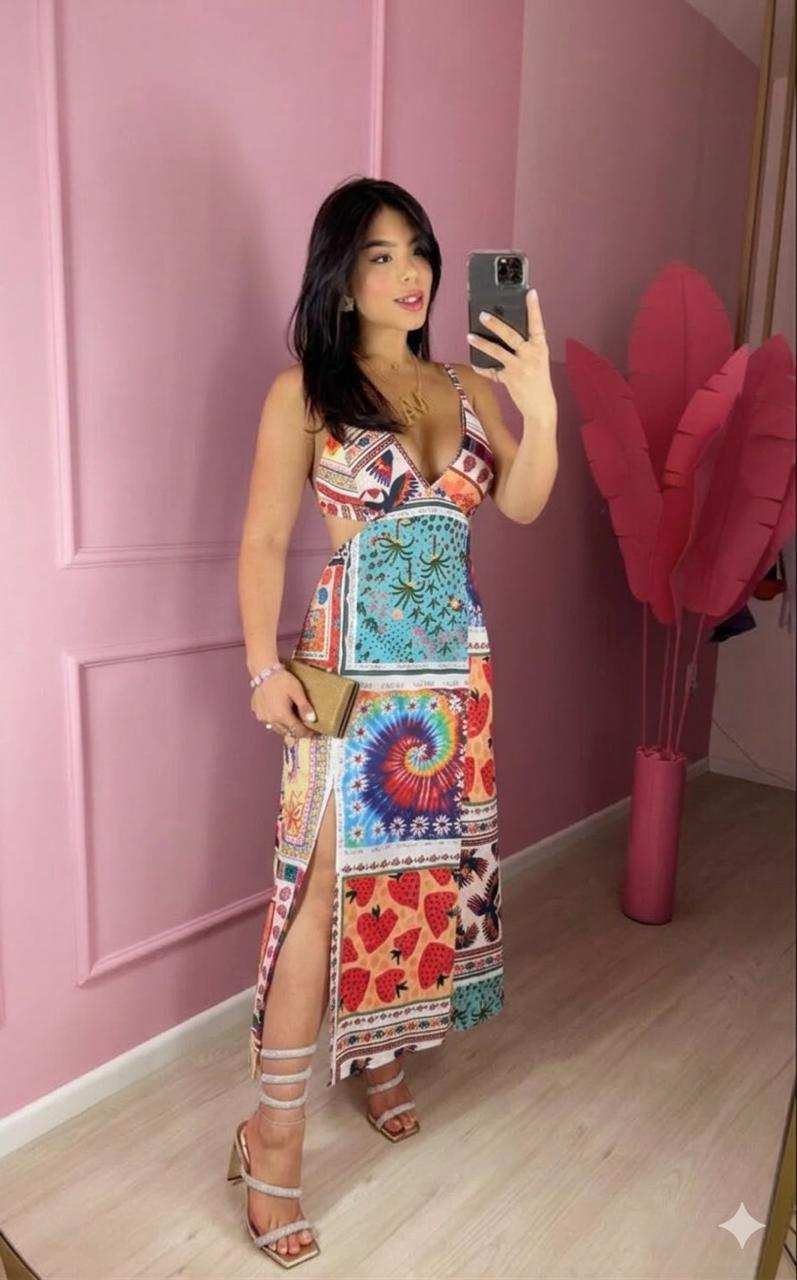 vestido longo carolina pink 13445 vestido longo carolina pink 13445